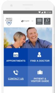 mayo clinic mobile site